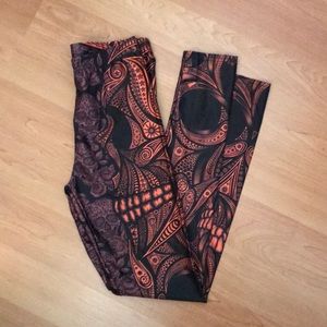 Fractal Skeleton Leggings